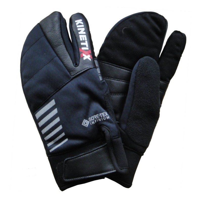 Warm langlauf handschoenen Kinetixx Joko zwart Warm langlauf handschoenen Kinetixx Joko zwart
